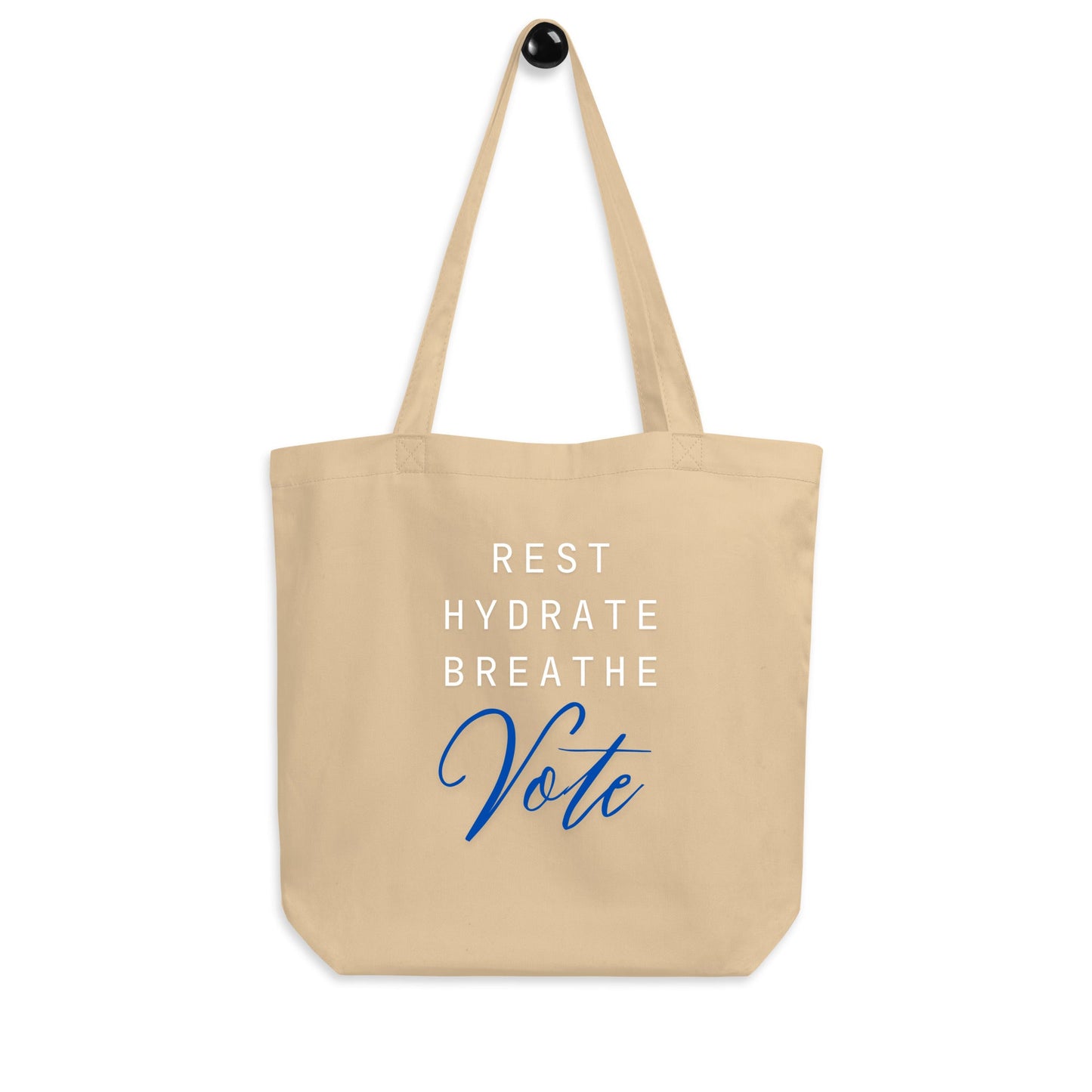 Breathe and Vote - Eco Tote Bag | THE VOTING BLOCK