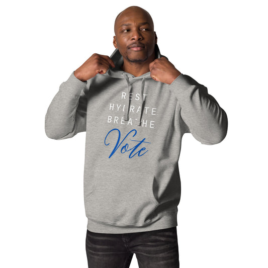 Breathe and Vote - Hoodie (Unisex) | THE VOTING BLOCK