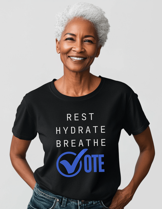 Breathe and Vote - T-Shirt | THE VOTING BLOCK