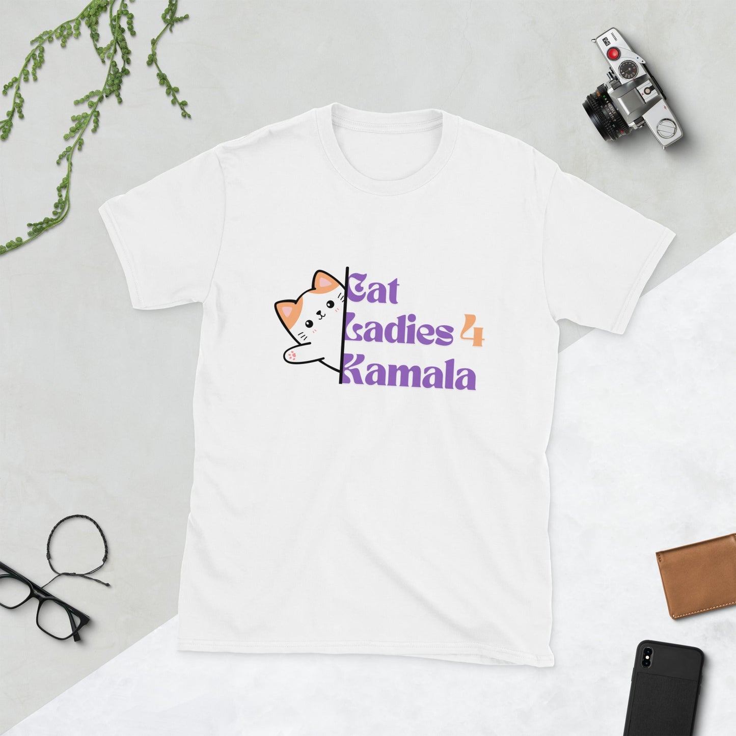 Cat Ladies for Kamala - Short - Sleeve T - Shirt (Unisex) | THE VOTING BLOCK