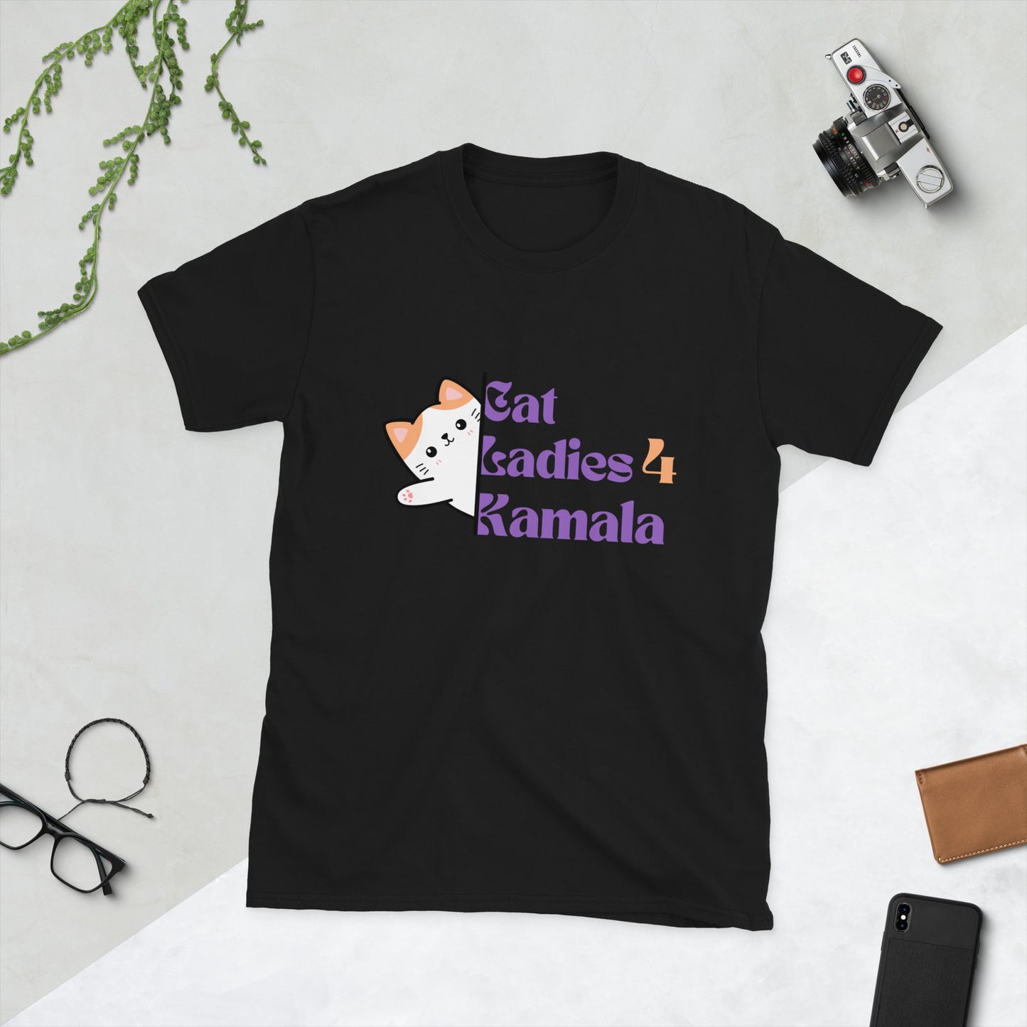 Cat Ladies for Kamala - Short - Sleeve T - Shirt (Unisex) | THE VOTING BLOCK