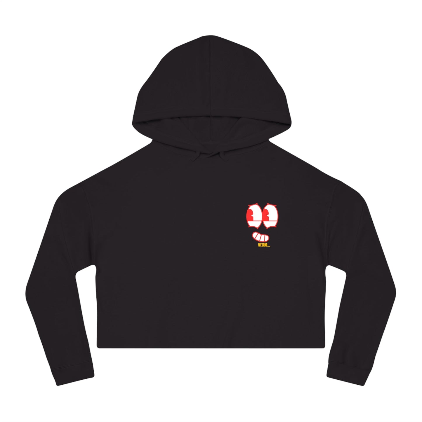 Don't be a Weirdo (4 eyes) - Cropped Hoodie | THE VOTING BLOCK