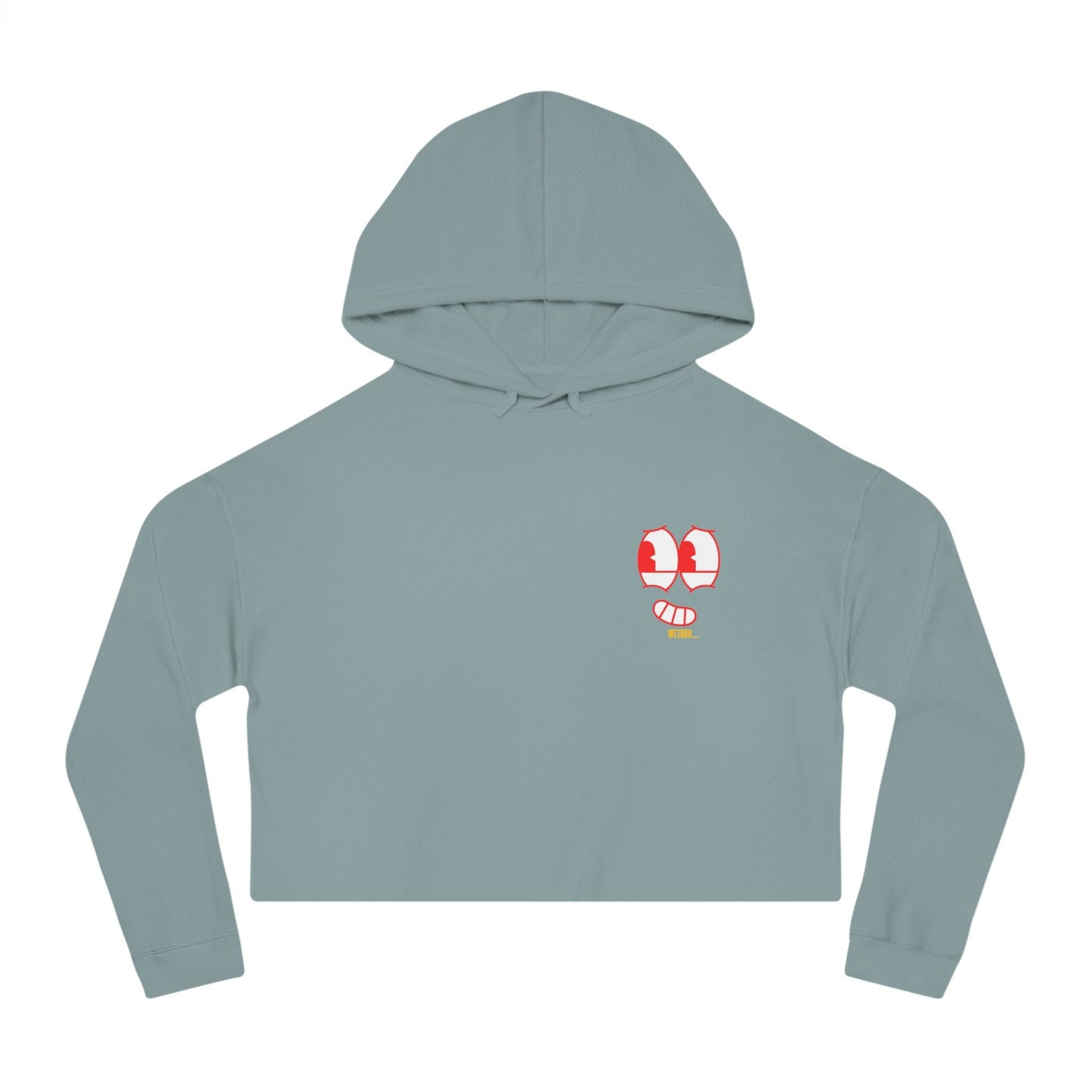 Don't be a Weirdo (4 eyes) - Cropped Hoodie | THE VOTING BLOCK