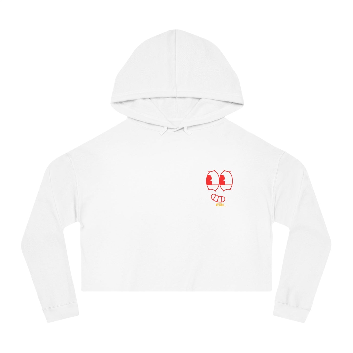 Don't be a Weirdo (4 eyes) - Cropped Hoodie | THE VOTING BLOCK