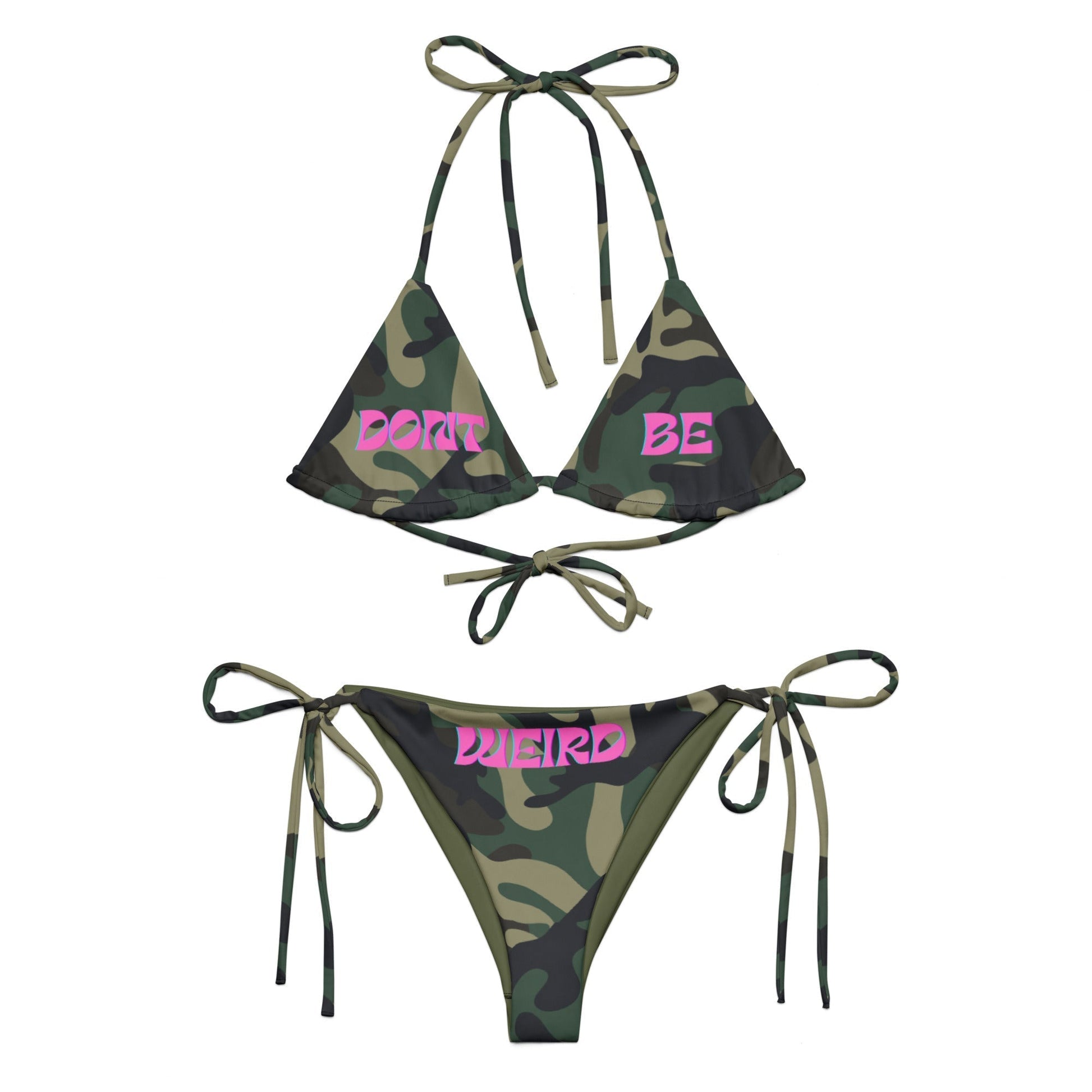 Don't be Weird - String bikini | THE VOTING BLOCK