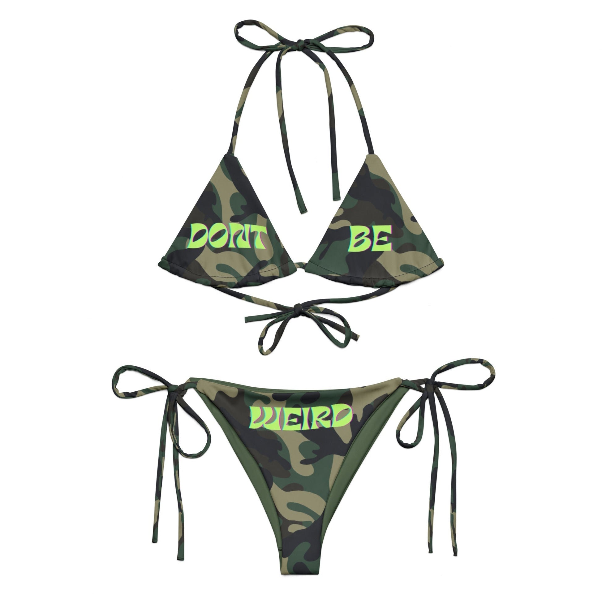 Don't be Weird - String bikini | THE VOTING BLOCK