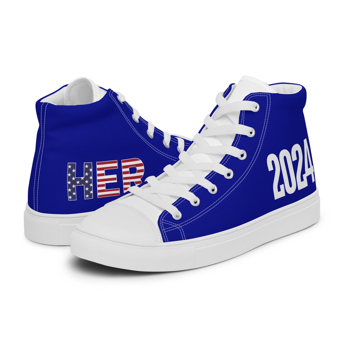 HER 2024 - High Top Canvas Shoes (Women’s) | THE VOTING BLOCK