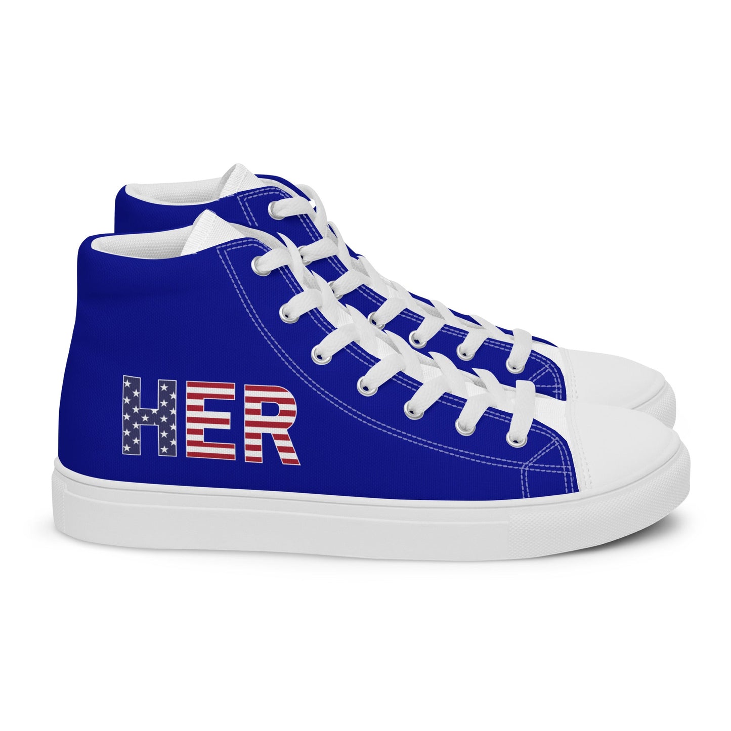 HER 2024 - High Top Canvas Shoes (Women’s) | THE VOTING BLOCK