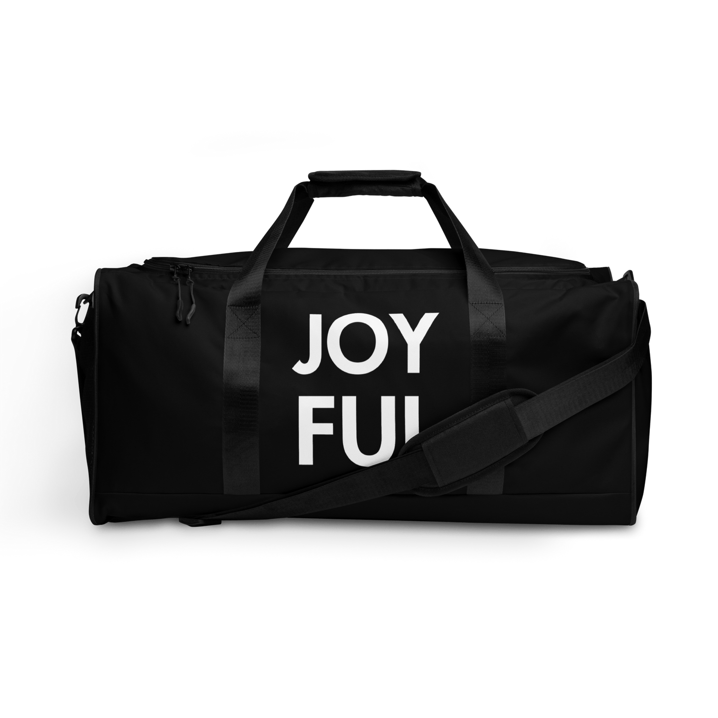 Joyful Warrior - Duffle bag | BLACK | THE VOTING BLOCK