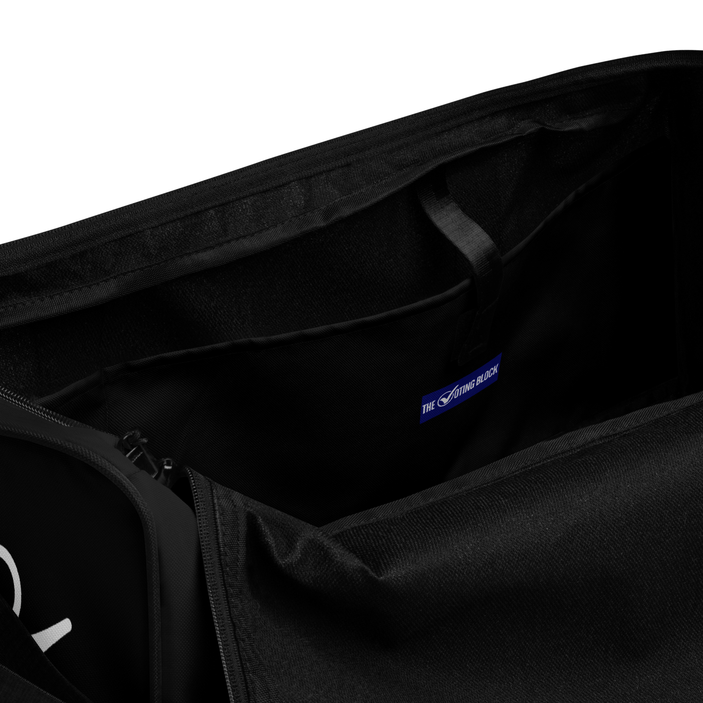 Joyful Warrior - Duffle bag | BLACK | THE VOTING BLOCK