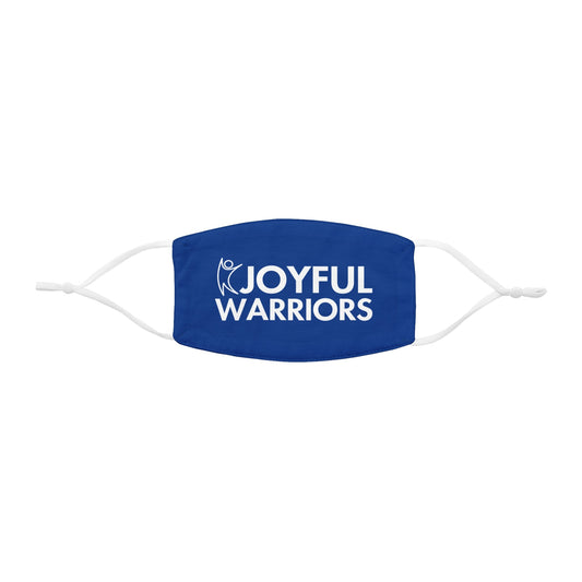 Joyful Warrior - Snug - Fit Face Mask | BLUE | THE VOTING BLOCK