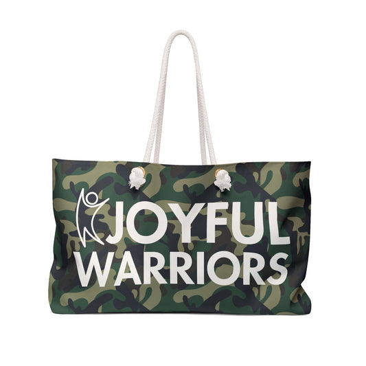 Joyful Warrior - Weekender Bag (CAMO) | THE VOTING BLOCK