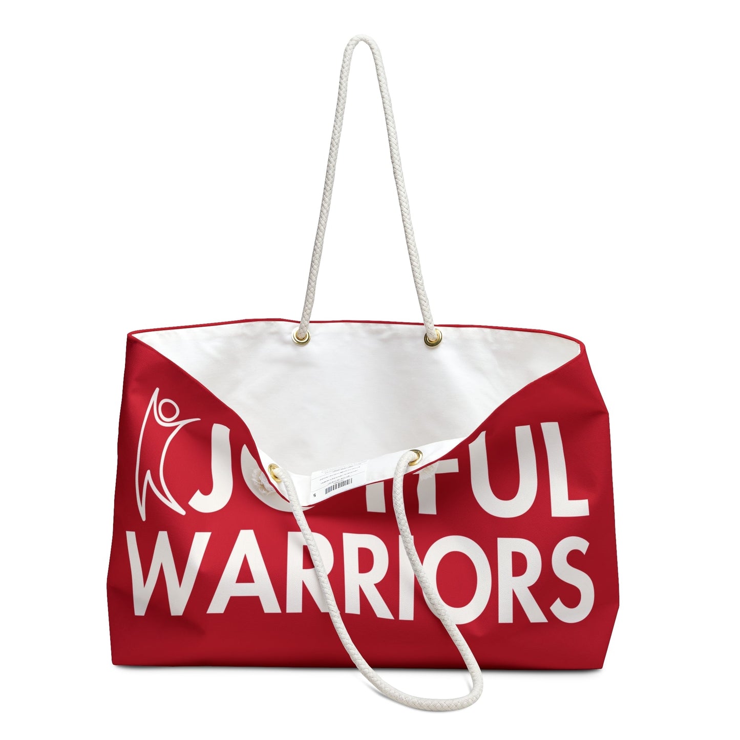 Joyful Warrior - Weekender Bag | RED | THE VOTING BLOCK