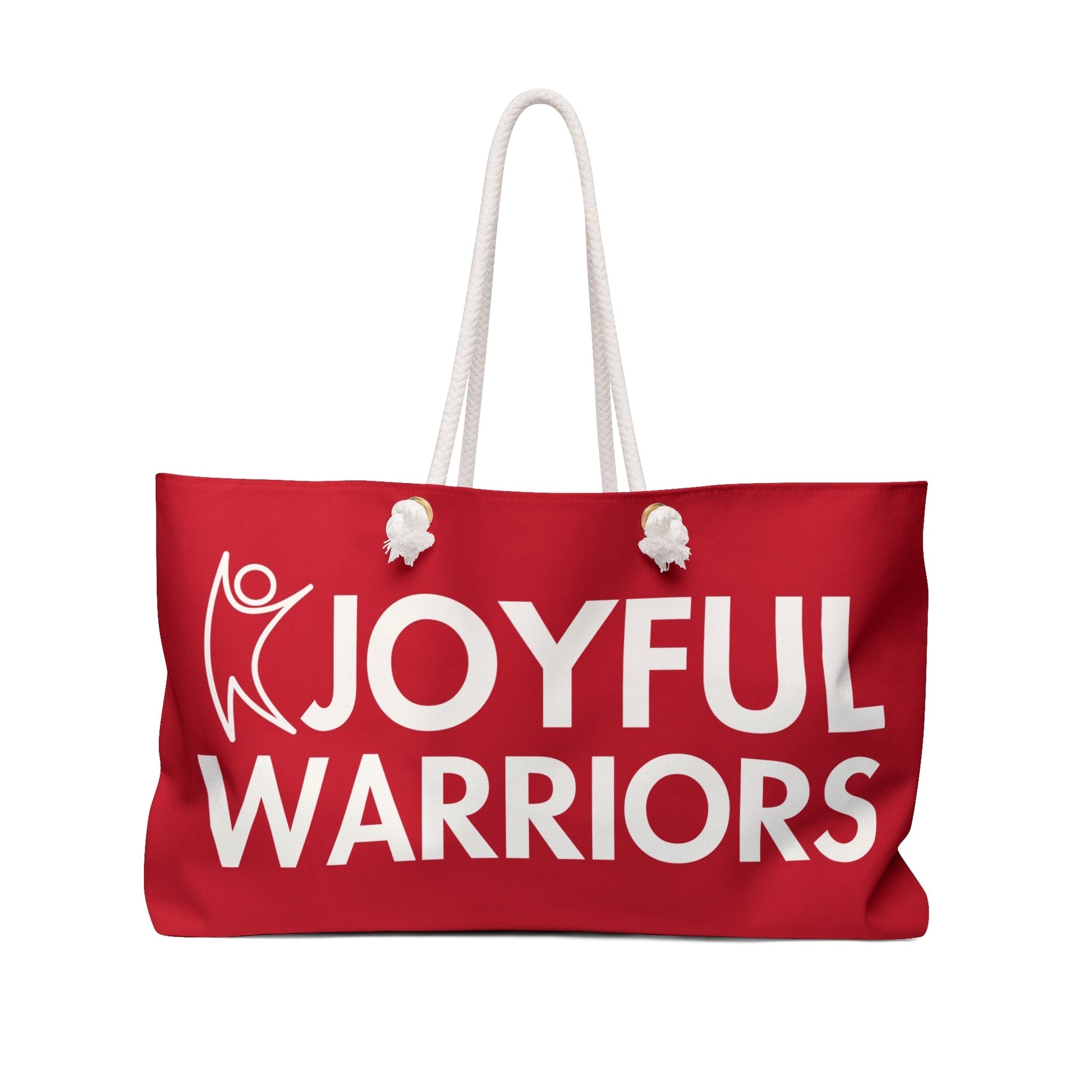 Joyful Warrior - Weekender Bag | RED | THE VOTING BLOCK