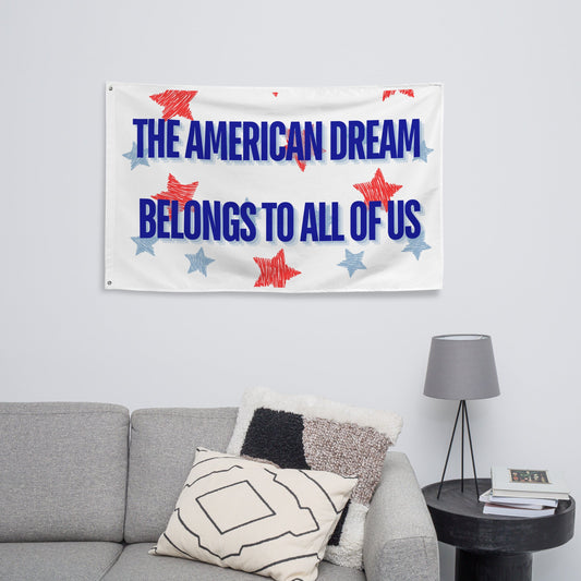 Kamala American Dream Quote - Flag | THE VOTING BLOCK