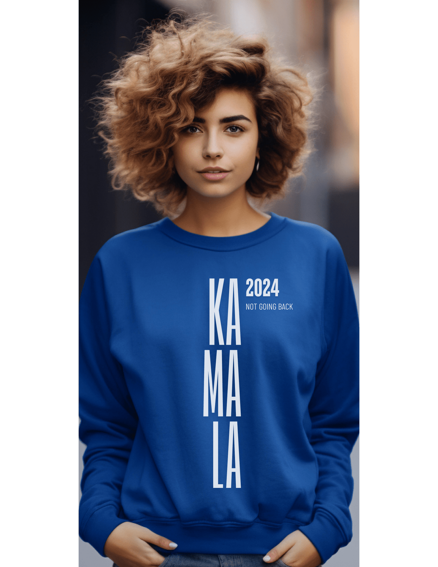 Minimalist KAMALA 2024 - Sweatshirt | THE VOTING BLOCK