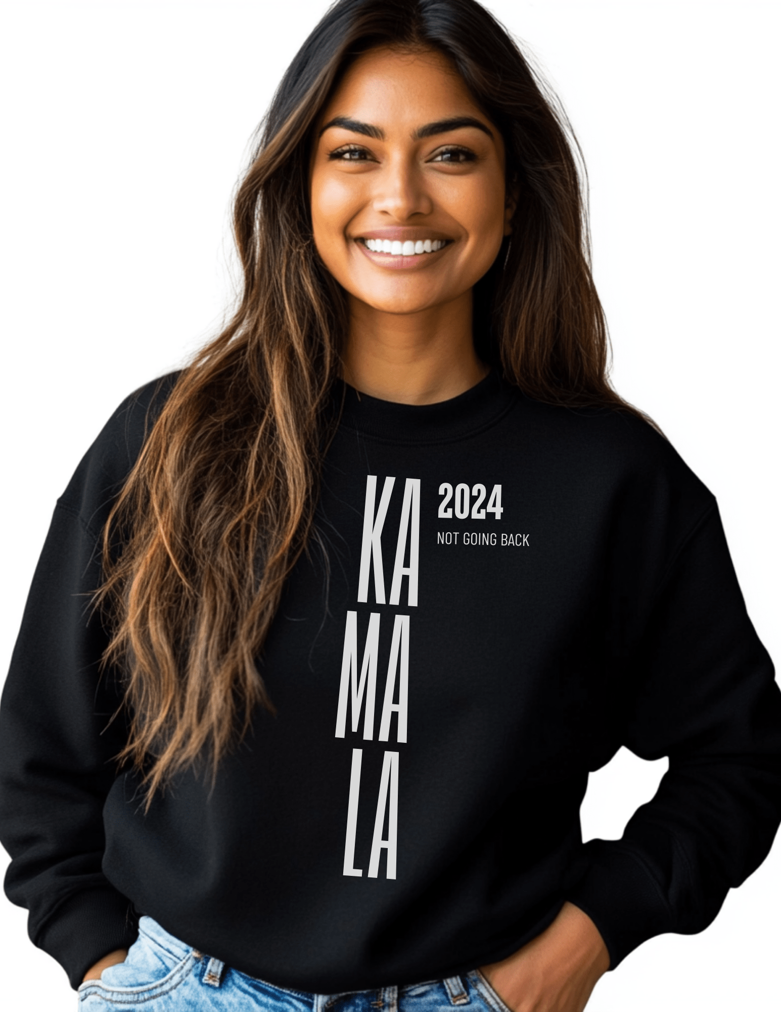 Minimalist KAMALA 2024 - Sweatshirt | THE VOTING BLOCK