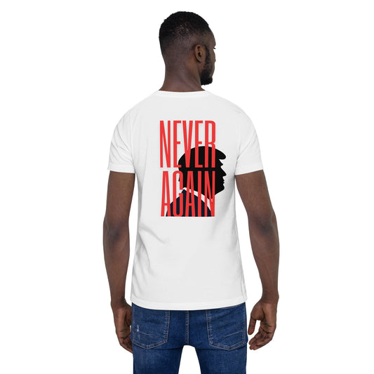 Never Again - T - shirt (Unisex) | THE VOTING BLOCK