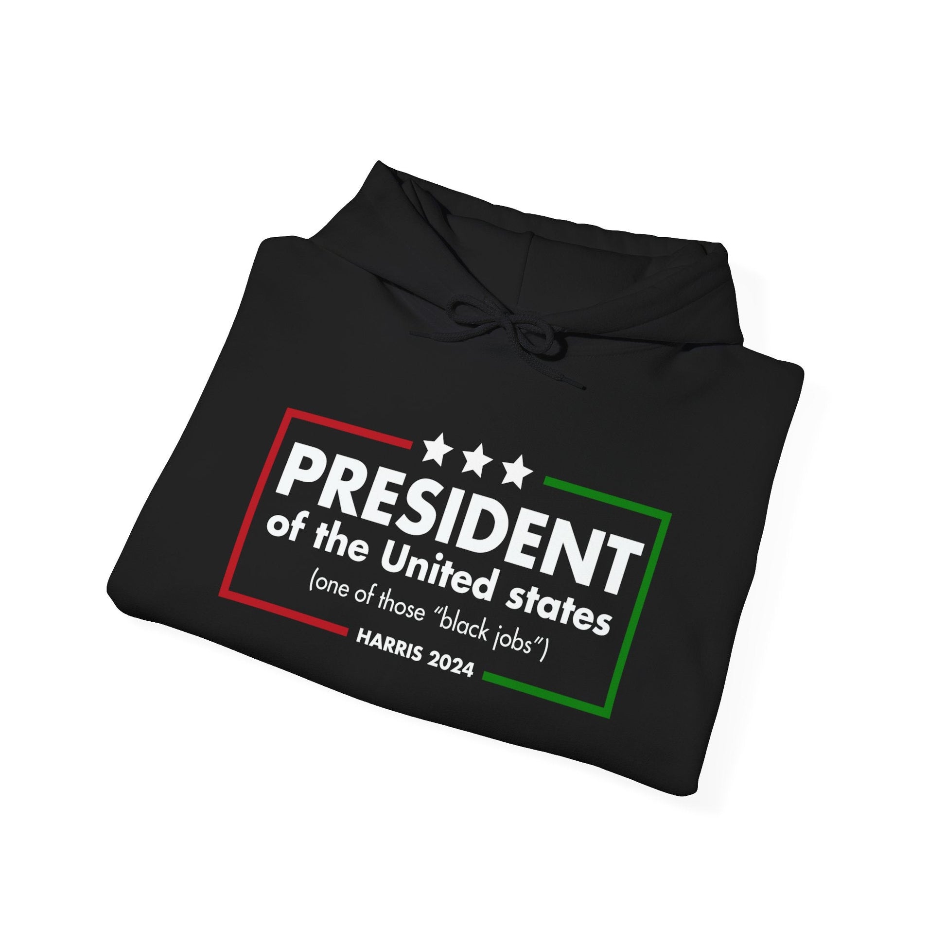 President, a Black Job - Hooded Sweatshirt | THE VOTING BLOCK