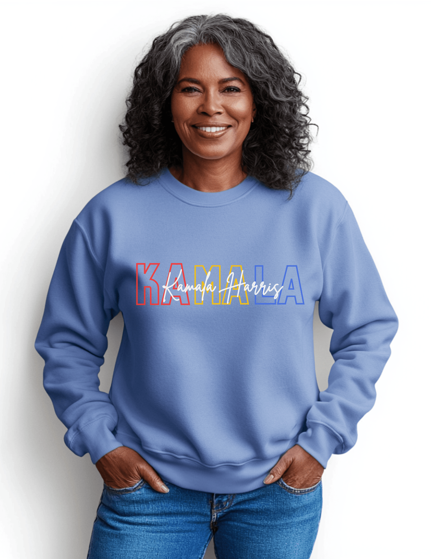 Signature KAMALA - Crewneck Sweatshirt | THE VOTING BLOCK