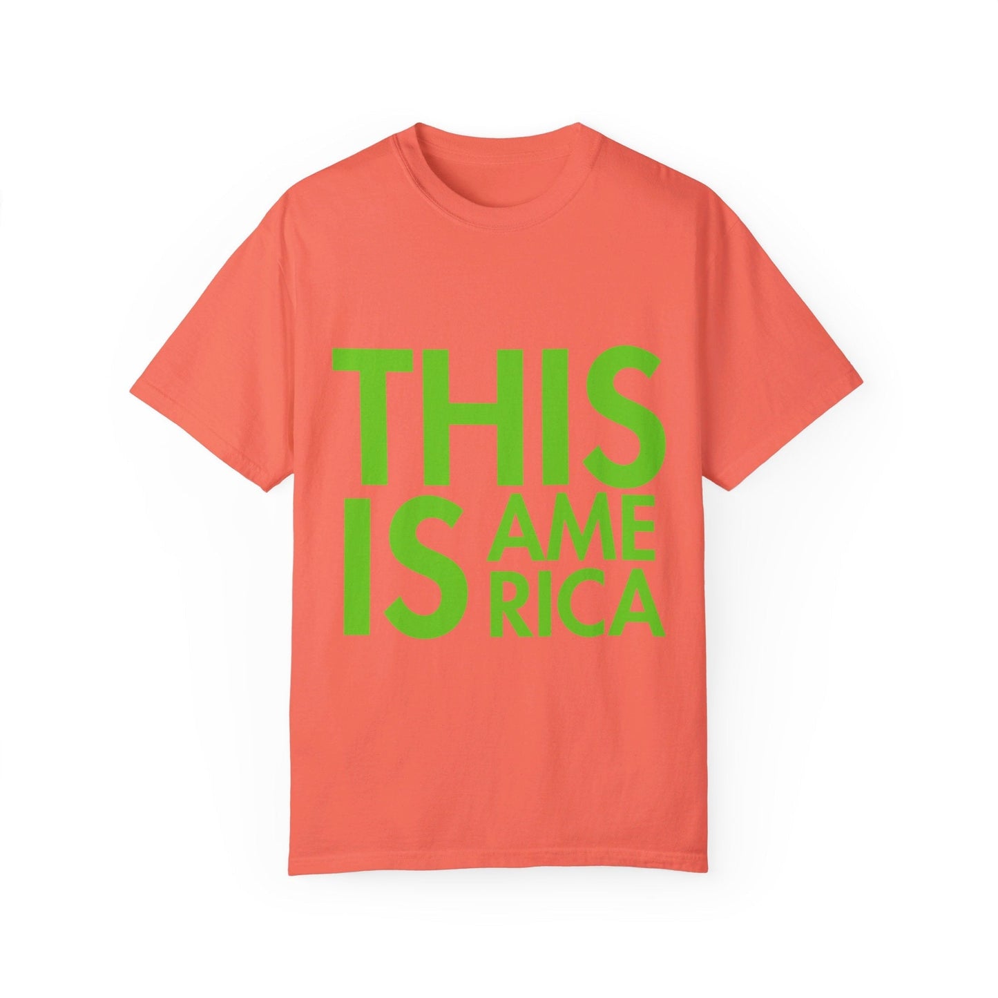 This Is America - Garment - Dyed T - shirt *Custom Colors* | THE VOTING BLOCK