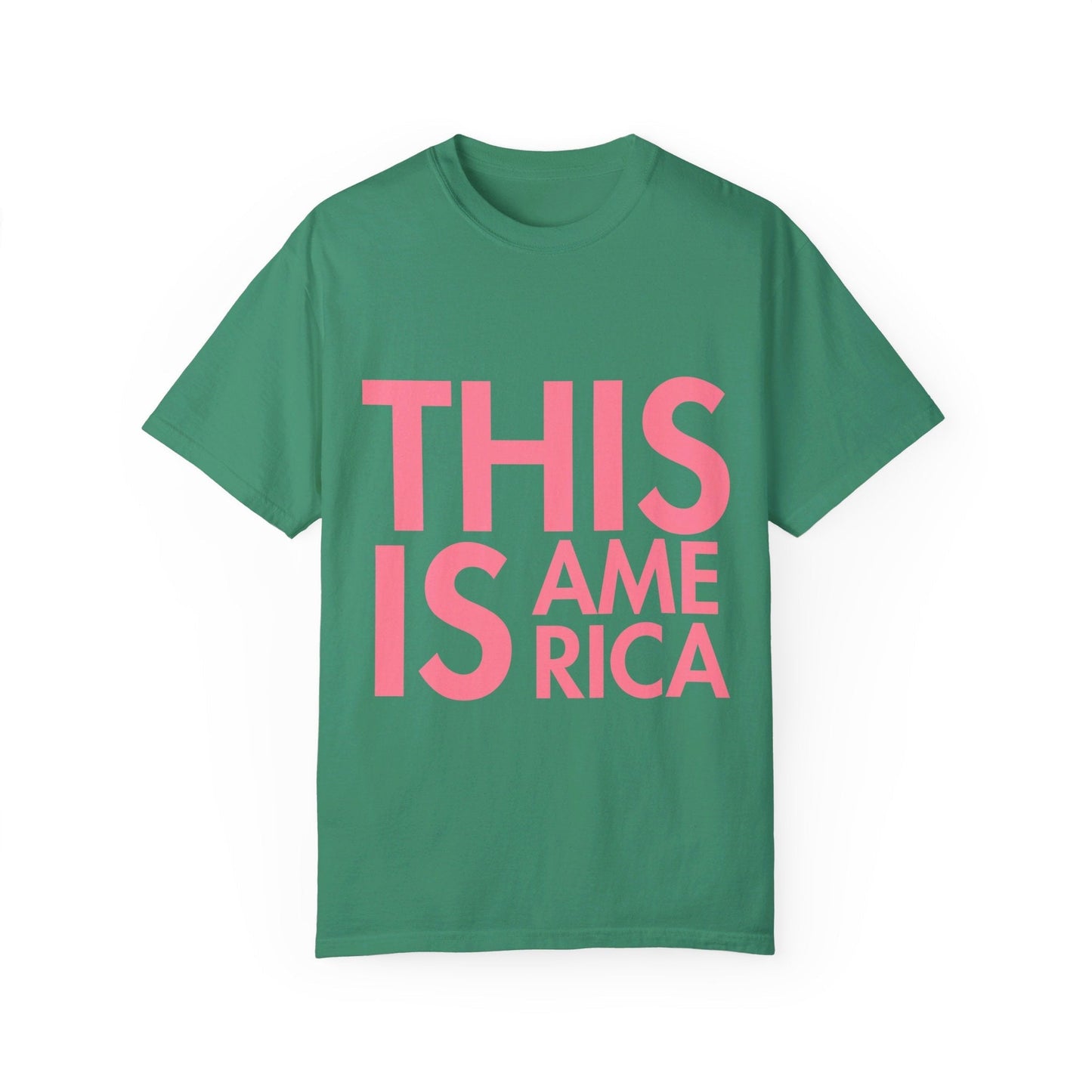 This Is America - Garment - Dyed T - shirt *Custom Colors* | THE VOTING BLOCK