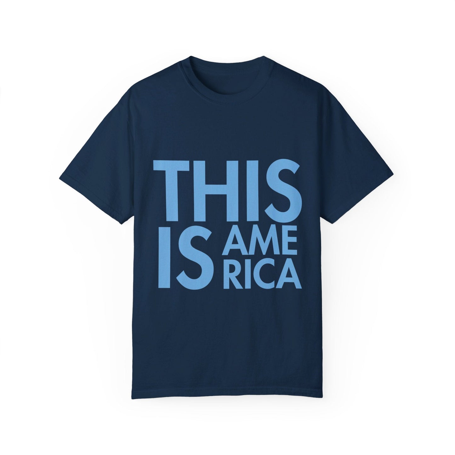 This Is America - Garment - Dyed T - shirt *Custom Colors* | THE VOTING BLOCK