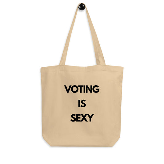 Voting is Sexy - Eco Tote Bag | THE VOTING BLOCK